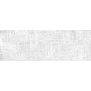 Плитка облицовочная рельефная Alma Ceramica Letticia серый 24,6*74 см