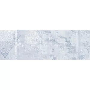 Плитка настенная Delacora Grunge Loft Blue WT15GRG03 25*75 см